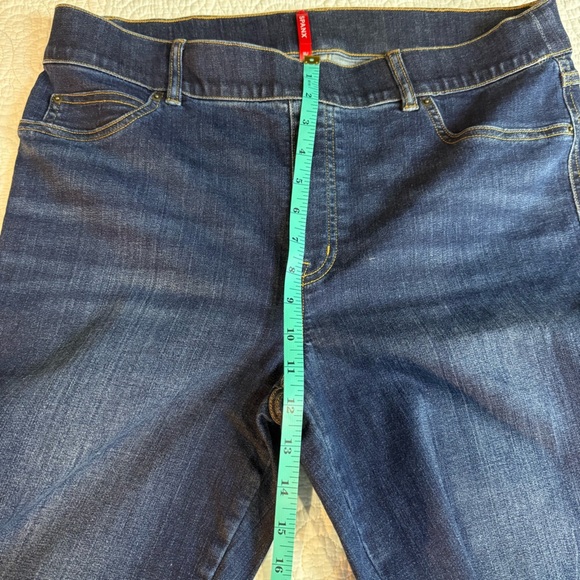 SPANX Blue Denim with Red Label - Picture 10 of 15